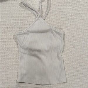 old navy criss cross cropped tank